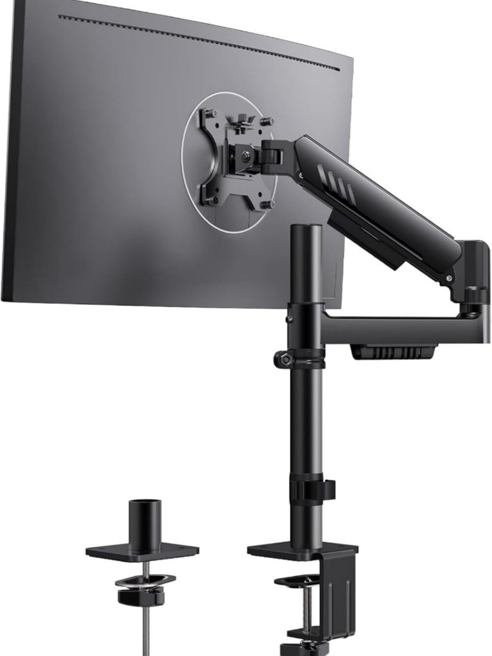 Adjustable Gaming Monitor Arm Mount for 13-34" Screens, Enhanced Stability